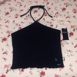 HOLLISTER black halter top